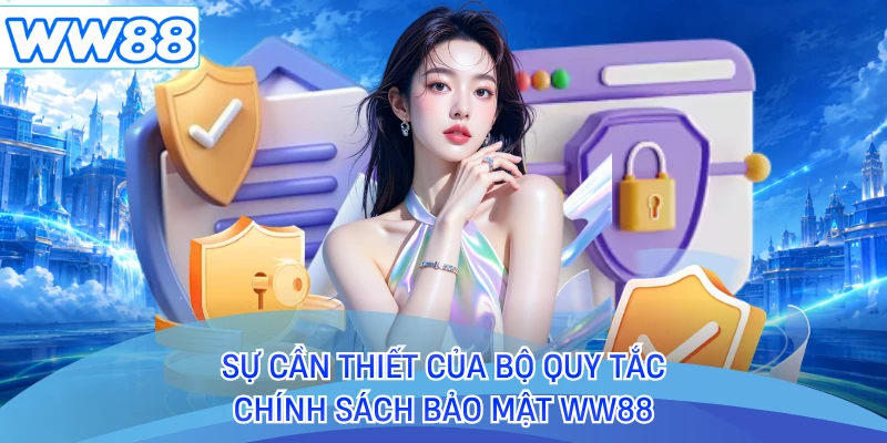 Sự cần thiết của bộ quy tắc chính sách bảo mật WW88